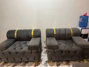 Luxury Gray Color Set of Chairs