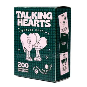 Talking Hearts Couples Conversation Card Game
