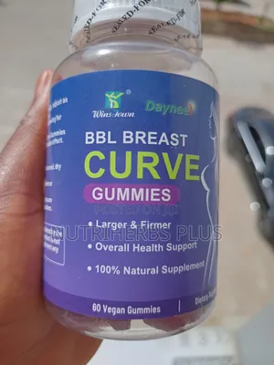 Get Larger Breast and Butt With BBL Breast Curve Gummies