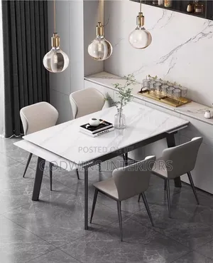 Modern Dinning SST With Four Chairs