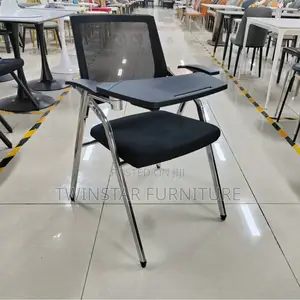 Modern Office Training Chair With Writting Pad.