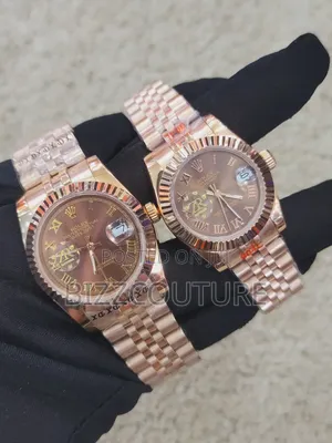 Original Rolex Date-Just Gold Chain Watch Available in Store