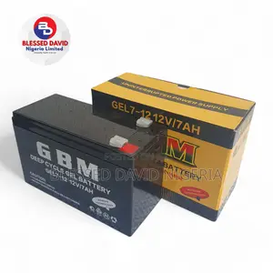 GBM 12V 7AH UPS / Rechargeable Fan Battery