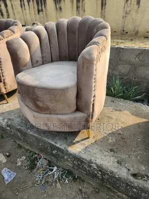Padded Sofa Fabric Chair.
