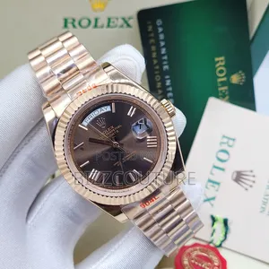 Original Rolex DAY-DATE Gold Chain Watch Available Instore