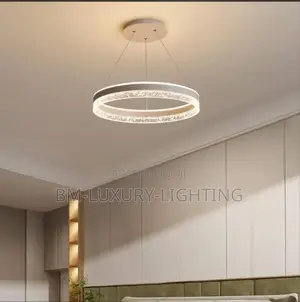 Nordic Annular Crystal Round Chandelier