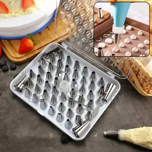 Baking Piping Bags Nozzle Set - 55pcs
