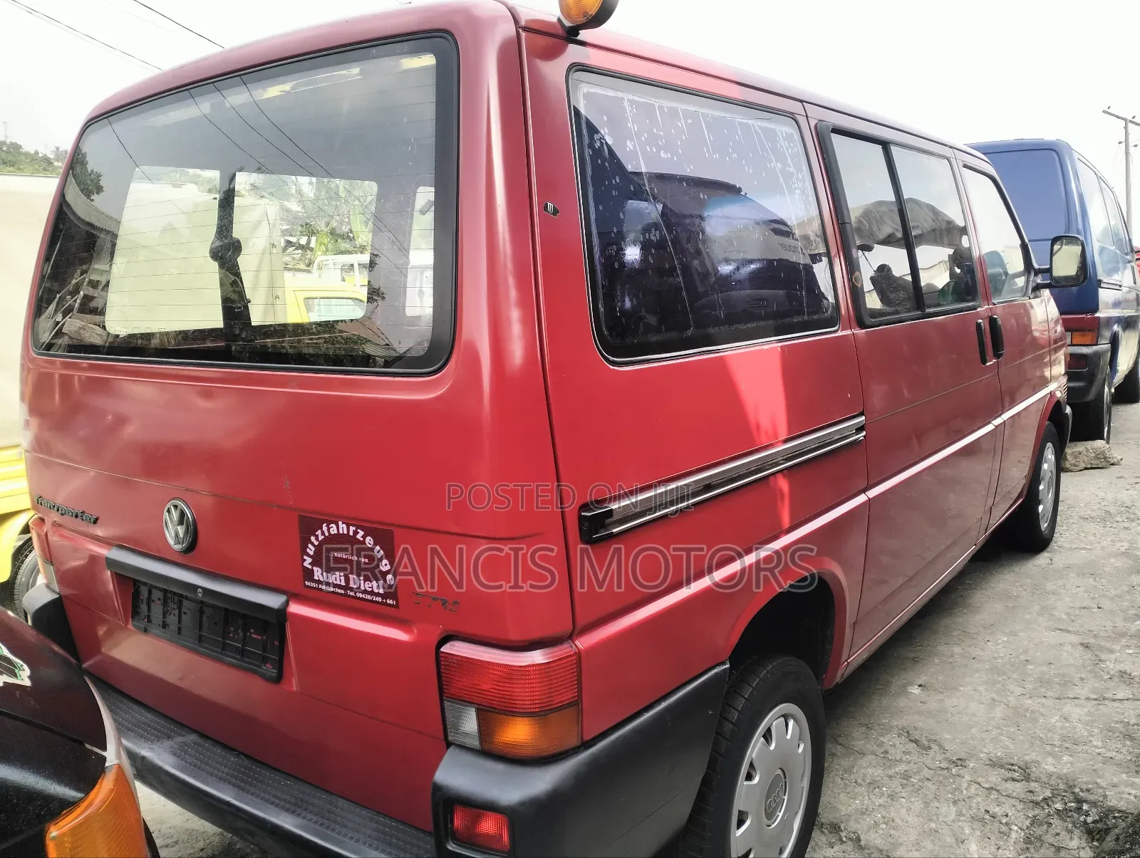 Volkswagen Transporter 2002 Red