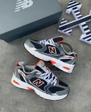Original New Balance 530 Navy Sneakers
