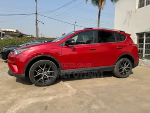 Toyota RAV4 SE AWD (2.5L 4cyl 6A) 2016 Red