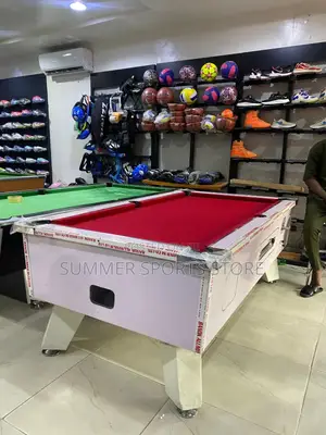 7ft Whyte Red Coin and Marble Top