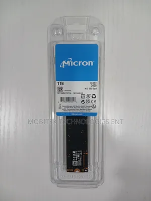 1tb Micron 3400 Ssd M.2 2280 Nvme Pcie4.0 Gen4x4 (6600mb/S)