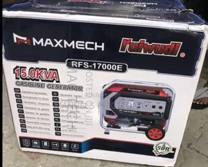 (15 KVA)Maxmech Petrol Generator Model Rfs17000e2 100% Coppe