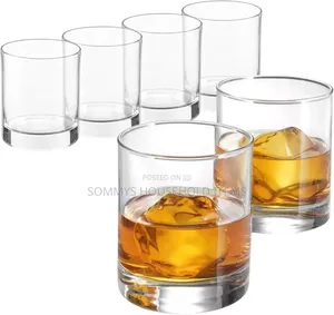6pcs Shot Whiskey Glass Cup