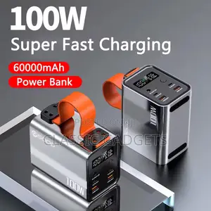 Dkings120w Fast Charging 60000mah Power Bank for Laptop