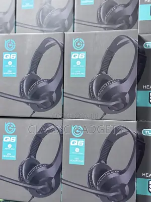 Q6 Usb Microphone With Mic(40mm Drive)