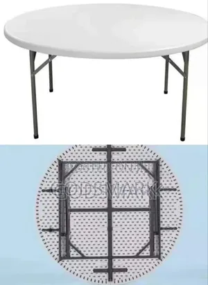 Banquet Foldable Round Table for 10 Seater.