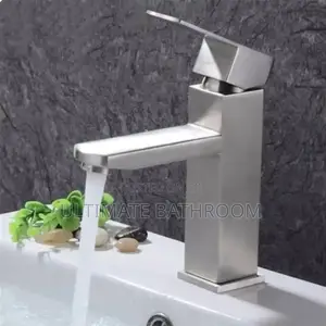 Squared Design Quality Basin Mixer Faucet