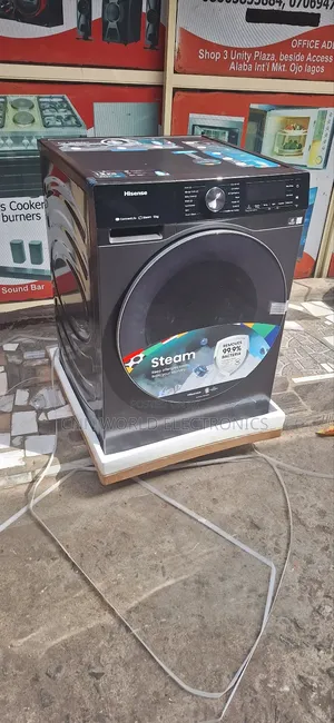 Hisense Inverter 12kg Wash Spinning Frontload Full Automatic