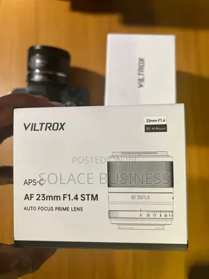 Viltrox 23mm F1.4 Lens for Sony and Canon Eos M50 Camera