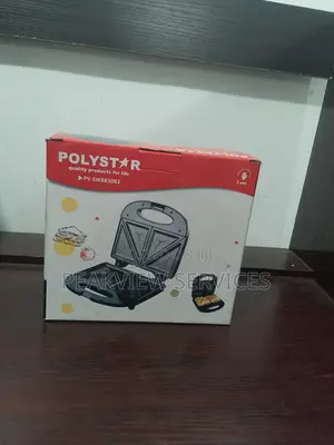 Polystar Sandwich Maker - Non-Stick Coating Cool Touch Hand