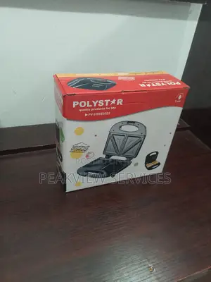 Effortless Toasting With Polystar Sandwich Maker- 750w Power