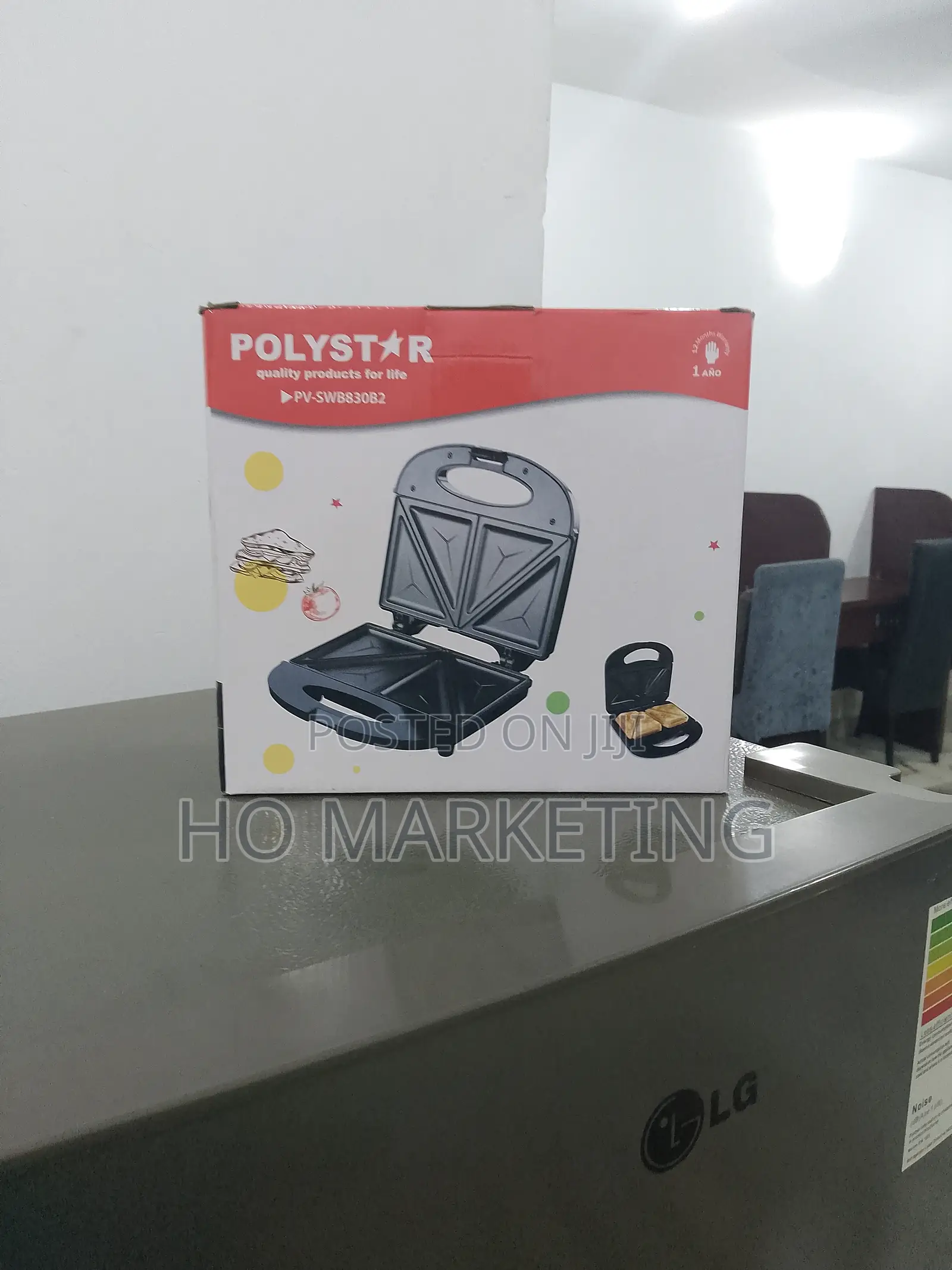 Polystar Sandwich Maker Easy Sandwich Maker