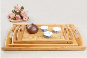Bamboo Tray Set