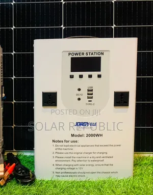 Solar Power Station Jordyele 2000wh