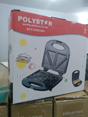 Pv-Swb830b2 Slightly Used Polystar Sandwich Maker