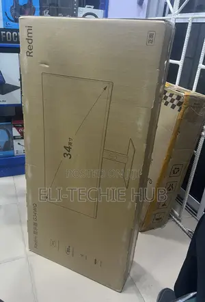Xiaomi 34” Curved WQHD 3440 X 1440 180hz Gaming Monitor