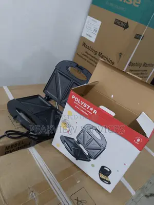 Polystar Sandwich Maker With 750w Power and Heat Indicator