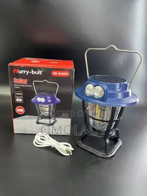 Hurry Bolt Multifunctional Solar Rechargeable Light