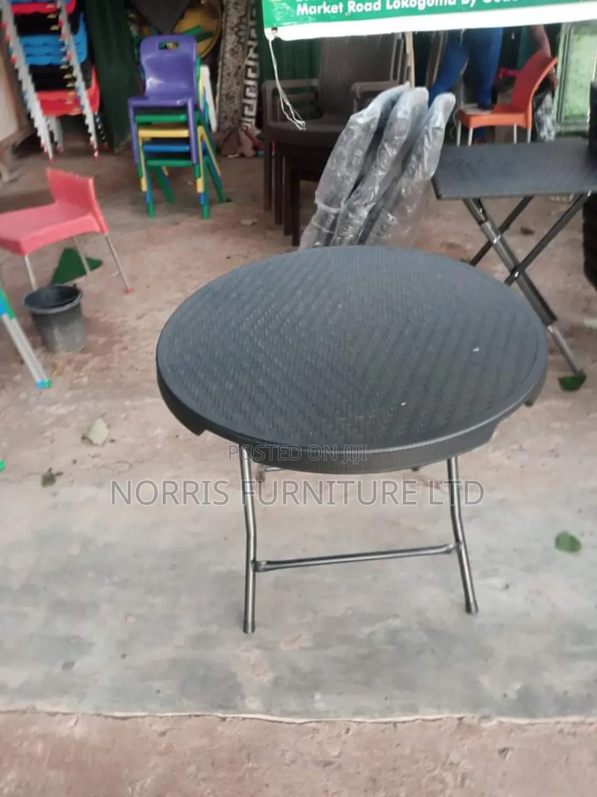 Circular Garden Table