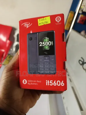 New Itel 1556 Plus 8 GB Black