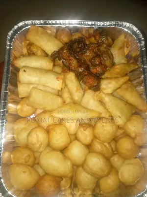 Milky Doughnut and Small Chops