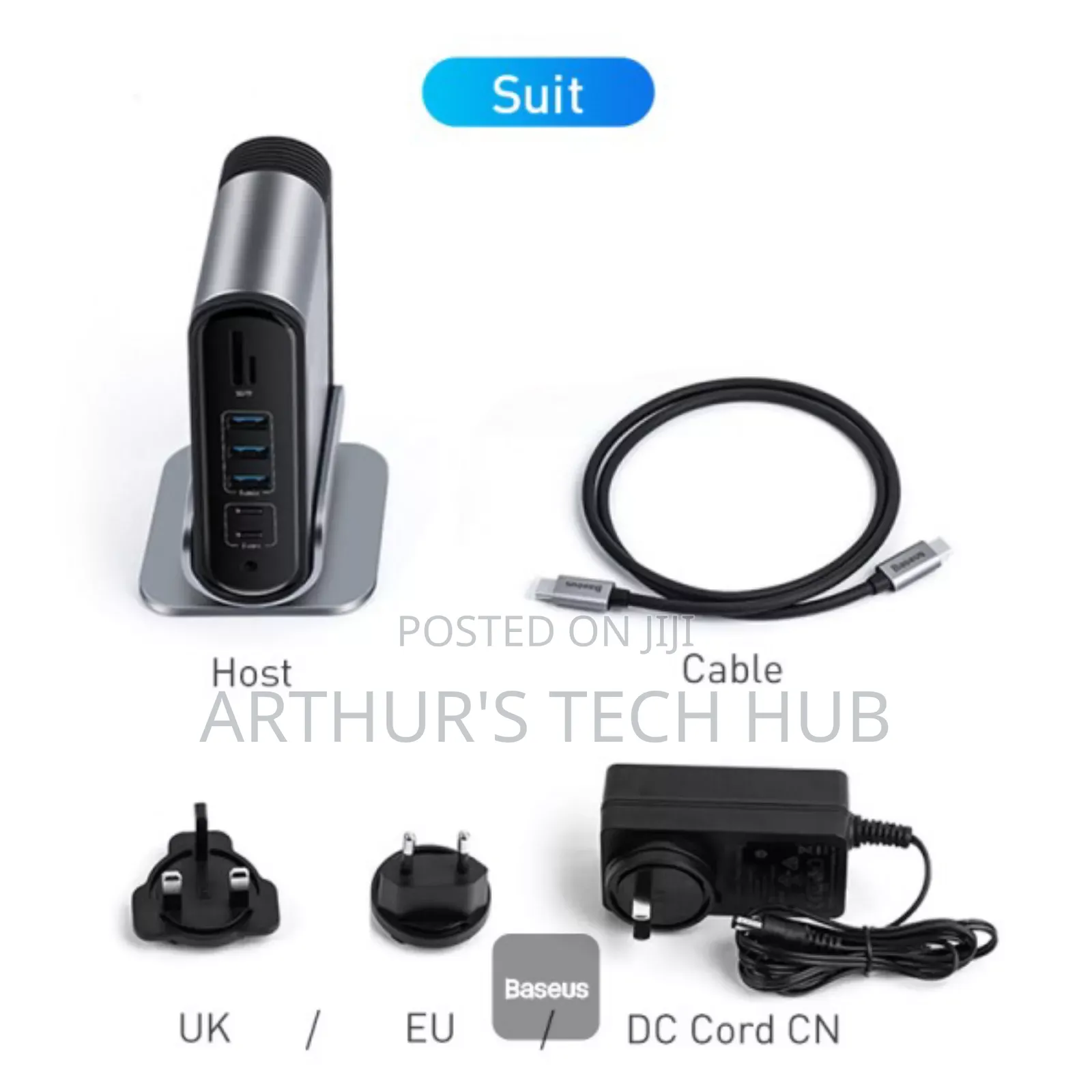 Baseus Working Station Multifunctional Type-C HUB Adapter