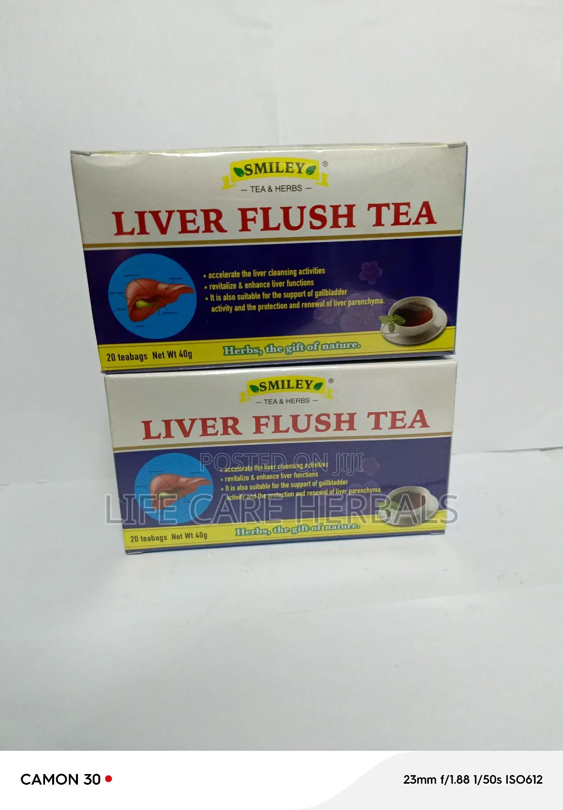 Liver Flush Herbal Tea Smiley