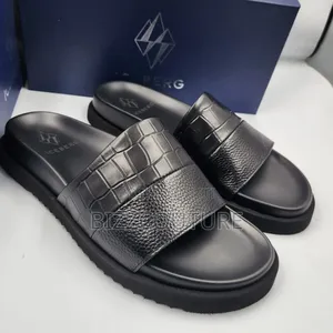 Original ICEBERG Leather Slippers Available in Store