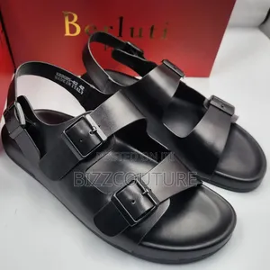 Original Berluti Leather Sandals Available in Store