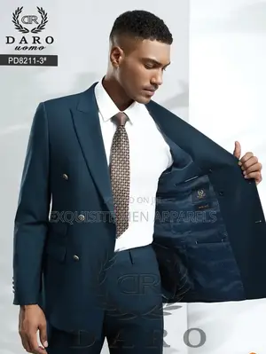 Quality Daro 2pcs Slim Fit Double Breasted Men’S Suit
