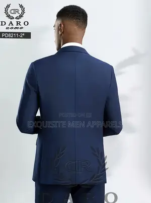 Quality Double Breasted Daro Slim Fit Men’S Suit