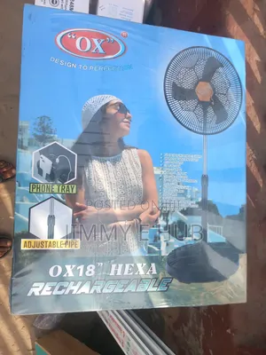 OX Hexa Rechargeable Fan