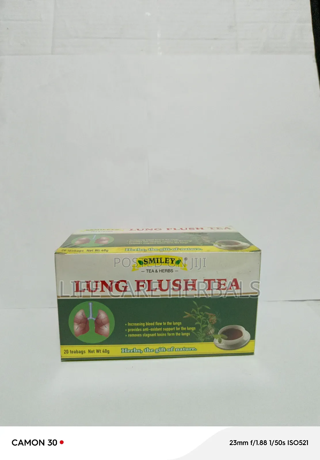 Lung Flush Herbal Tea Smiley