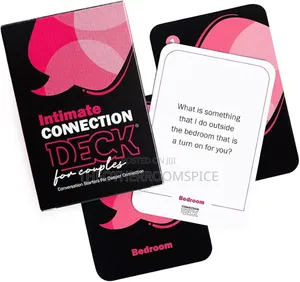 Connection Deck: Couple Conversation Card Game Fun Date Dare