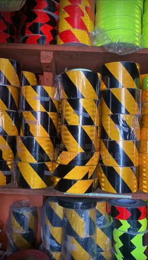 Reflective Tapes 4”(Yellow And Black)