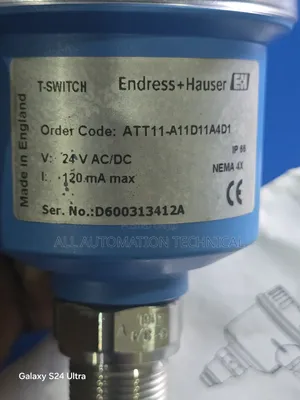 Endress Flow Switch | ATT11-A11D11A4D1