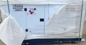 Brand New Perkins 100kva Soundproof DIESEL Lister Generator