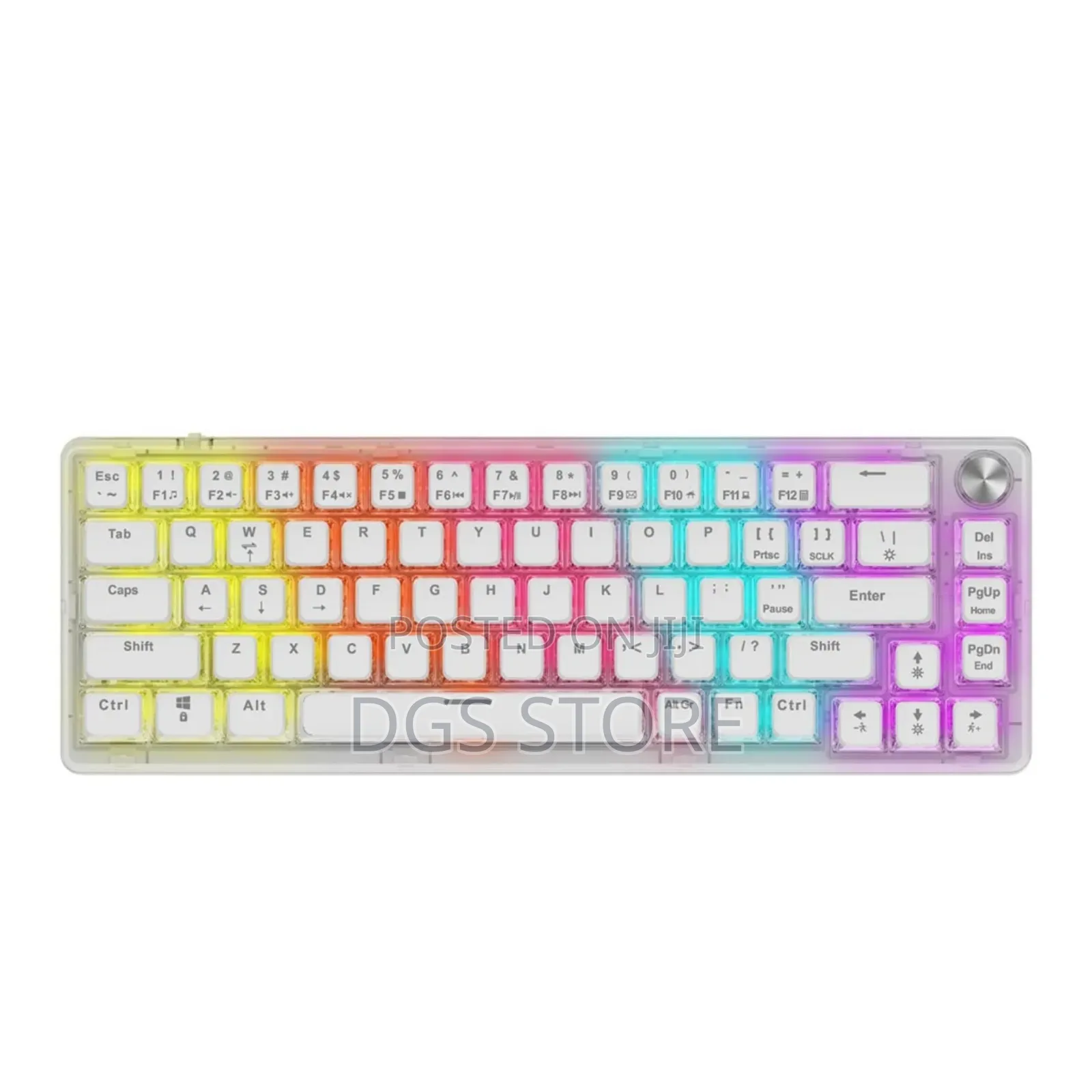 Porodo Gaming Pudding Key Caps Transparentmechanicalkeyboard