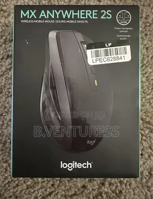 LOGITECH MX Anywhere 2S Black Wireless Laser Mouse